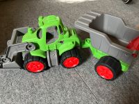 Big Traktor mit Anhänger und Gabelstapler mit Palette Bayern - Stegaurach Vorschau
