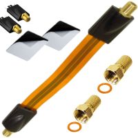 Tür Fensterdurchführung 28cm SET SAT TV DVB +2 iEC Kabel Adapter Baden-Württemberg - Hemsbach Vorschau