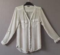 Street One Langarm Hemd Bluse Pailletten Revers durchsichtig Nordrhein-Westfalen - Bocholt Vorschau