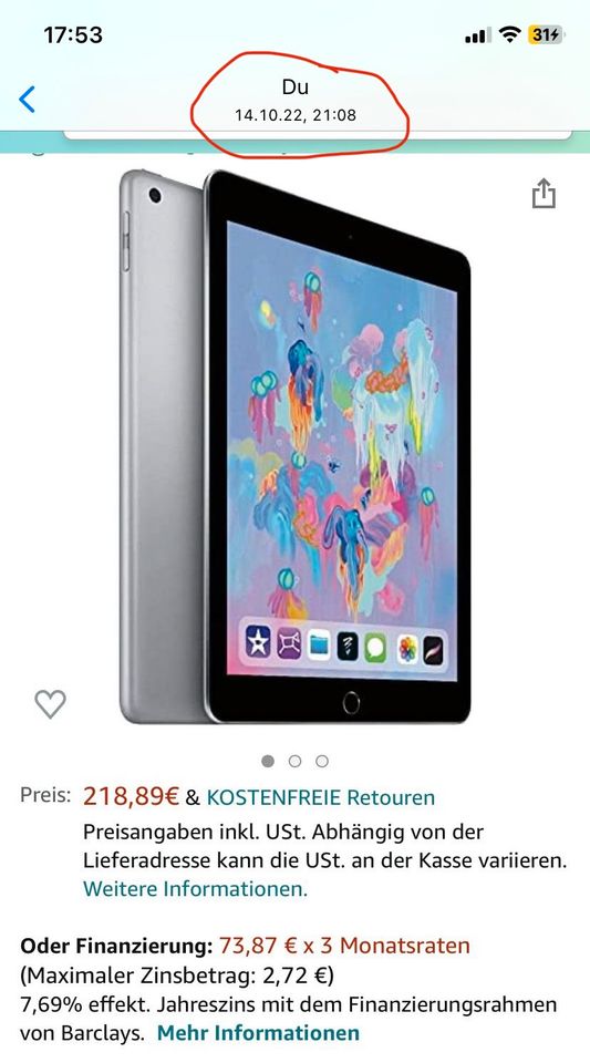 iPad zu verkaufen in Eisenhüttenstadt