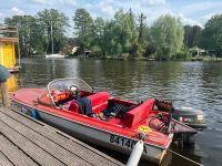 Ferrari Motorboot Boot 15 Ps Führerscheinfrei mit Strassentrailer Berlin - Hohenschönhausen Vorschau