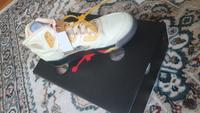 Nike Jordan 5 Retro x off White 'sail' Hessen - Linden Vorschau