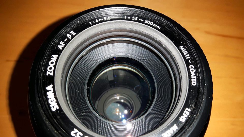 Sigma Objektiv für Canon AF 55-200 Zoom in Ostfildern