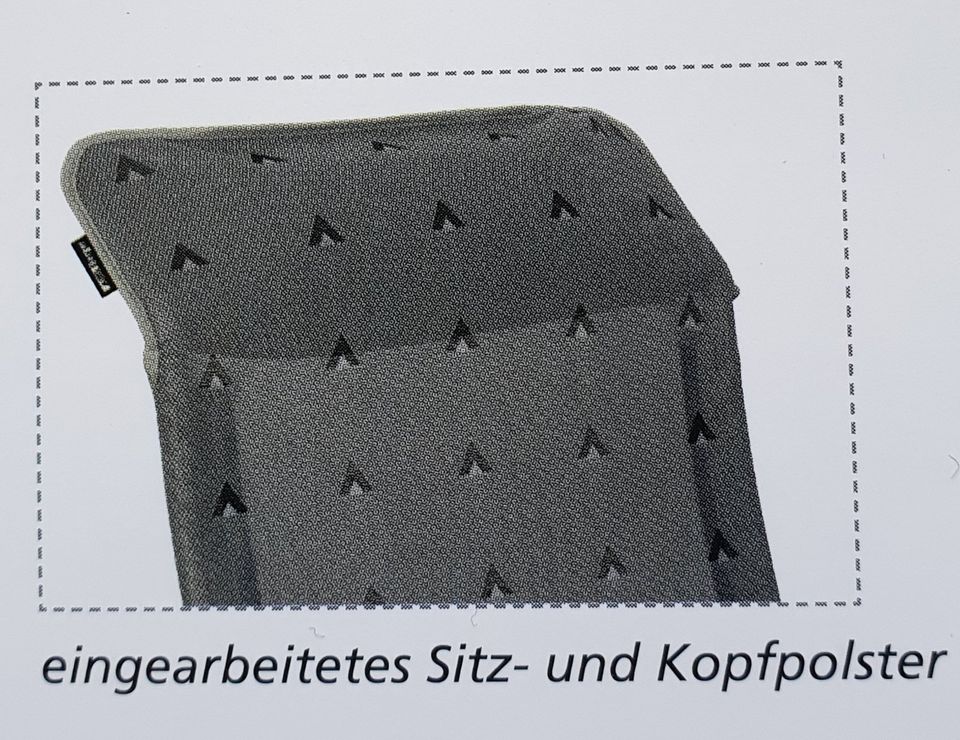 Campingstuhl -  Klappsessel in Luxus-Breite bis 120 kg belastbar in Heidelberg