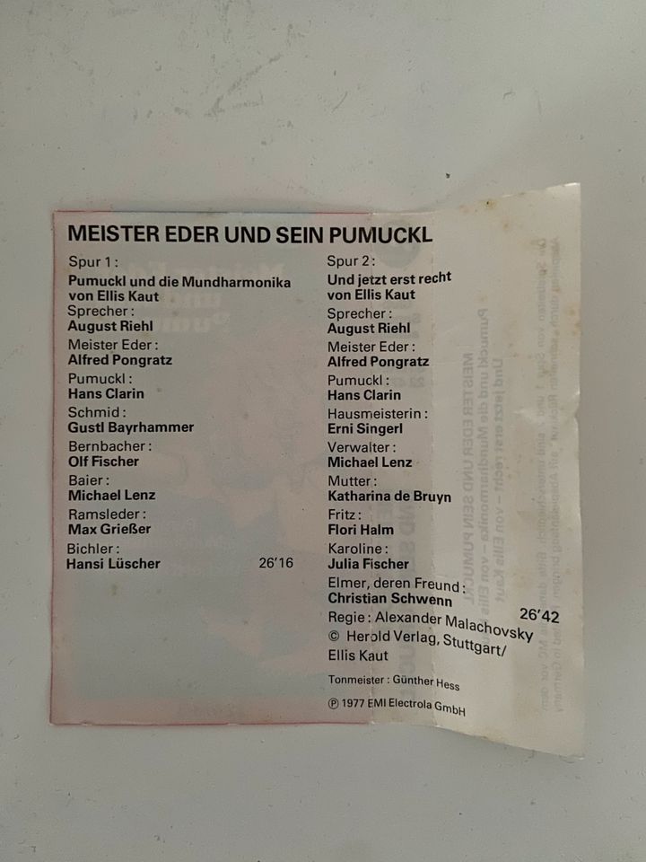 Hörspiel Meister Eder und sein Pumuckl in Hamburg