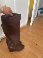 UGG Stiefel in Größe 38, braun Bordeaux Leder Eimsbüttel - Hamburg Stellingen Vorschau