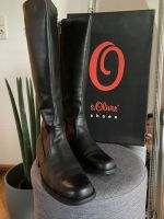 s.Oliver ORIGINAL  Lederstiefel , Gr.40, in schwarz Niedersachsen - Wulfsen Vorschau