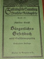 Bürgerliches Gesetzbuch nebst Einführungsgesetz - 1941 Niedersachsen - Syke Vorschau