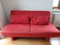 Rotes Sofa/ Schlafcouch / alcantara / Brühl Schleswig-Holstein - Ahrensburg Vorschau