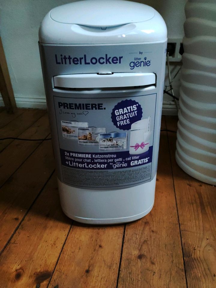 LitterLocker Genie Katzentoilette Windeleimer in Zickeritz