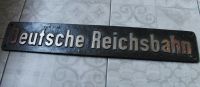 Lokschild Deutsche Reichsbahn Guss Brandenburg - Lieberose Vorschau