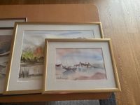 Bilder Aquarelle von Elsa Marquardt inklusive Rahmen Niedersachsen - Bad Bentheim Vorschau