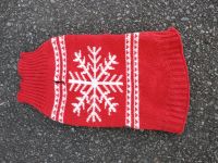 Strickpullover für kleine Hunde, Rot weiß/ Schneeflocke Bayern - Wörth a. Main Vorschau