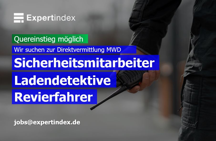 Sicherheitsmitarbeiter m/w/d - Quereinstieg | 52477 Alsdorf in Alsdorf