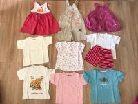 Sommerkleidung T-Shirts Kleider Mädchen Größe 74 Niedersachsen - Weener Vorschau