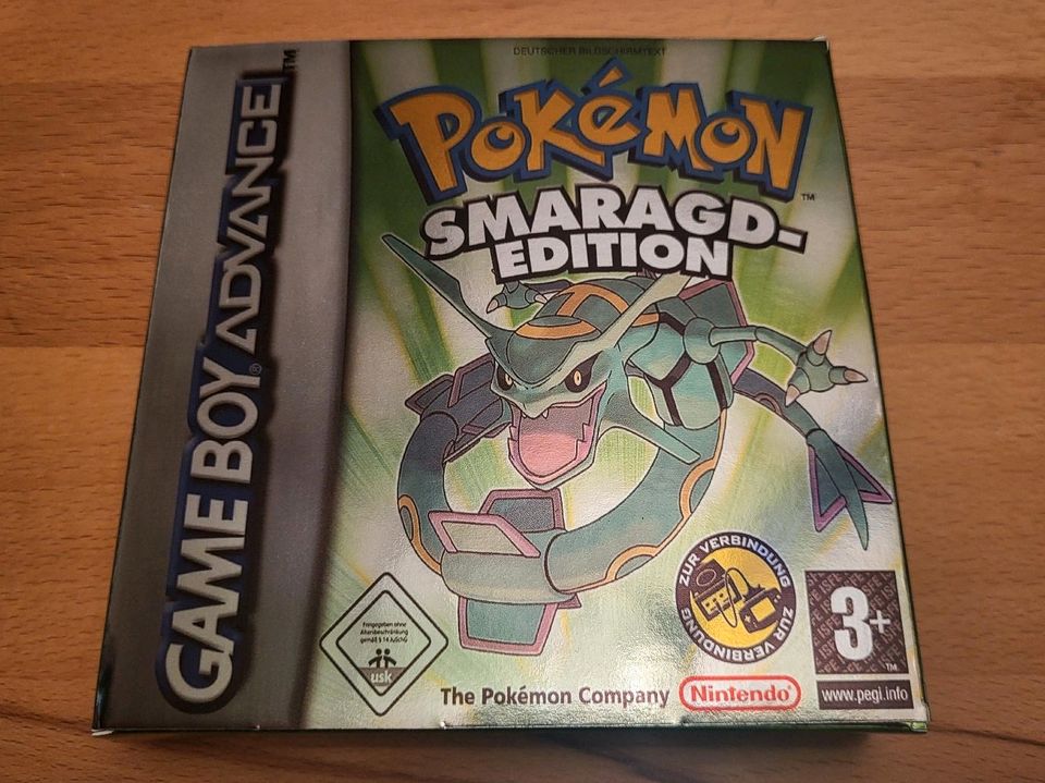 Pokemon Smaragd Edition Verpackung GameBoy Advance Hülle Repo Box in München