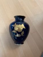 Kobalt Vase  mit 22 kt Gold. Bavaria Waldersdorf Kr. Dachau - Dachau Vorschau