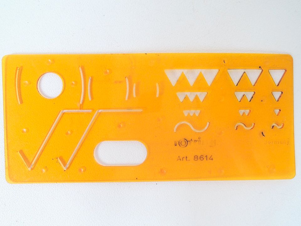 Rotring Zeichen,- Schriftschablonen Standardgraph Technisches Z. in Berlin