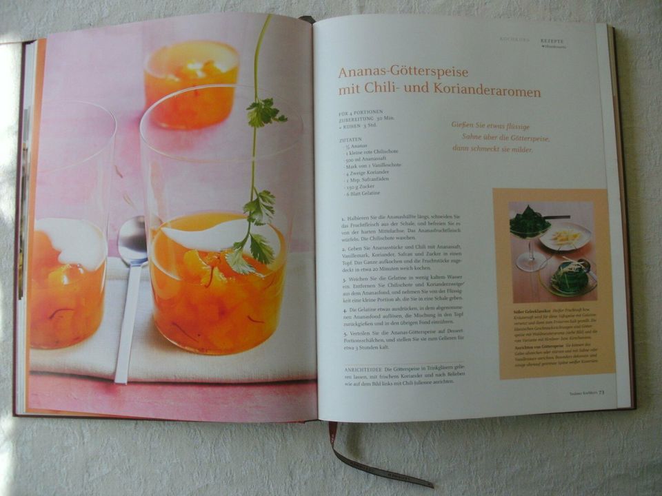Kochbücher "Kochkurs für Genießer Desserts, Cucina Italiana, Seef in Flintbek