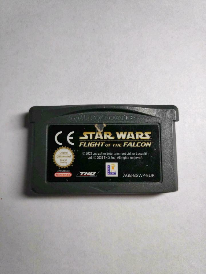 Star Wars Flight of the Falcon Gameboy Advance Spiel Nintendo in Harsewinkel