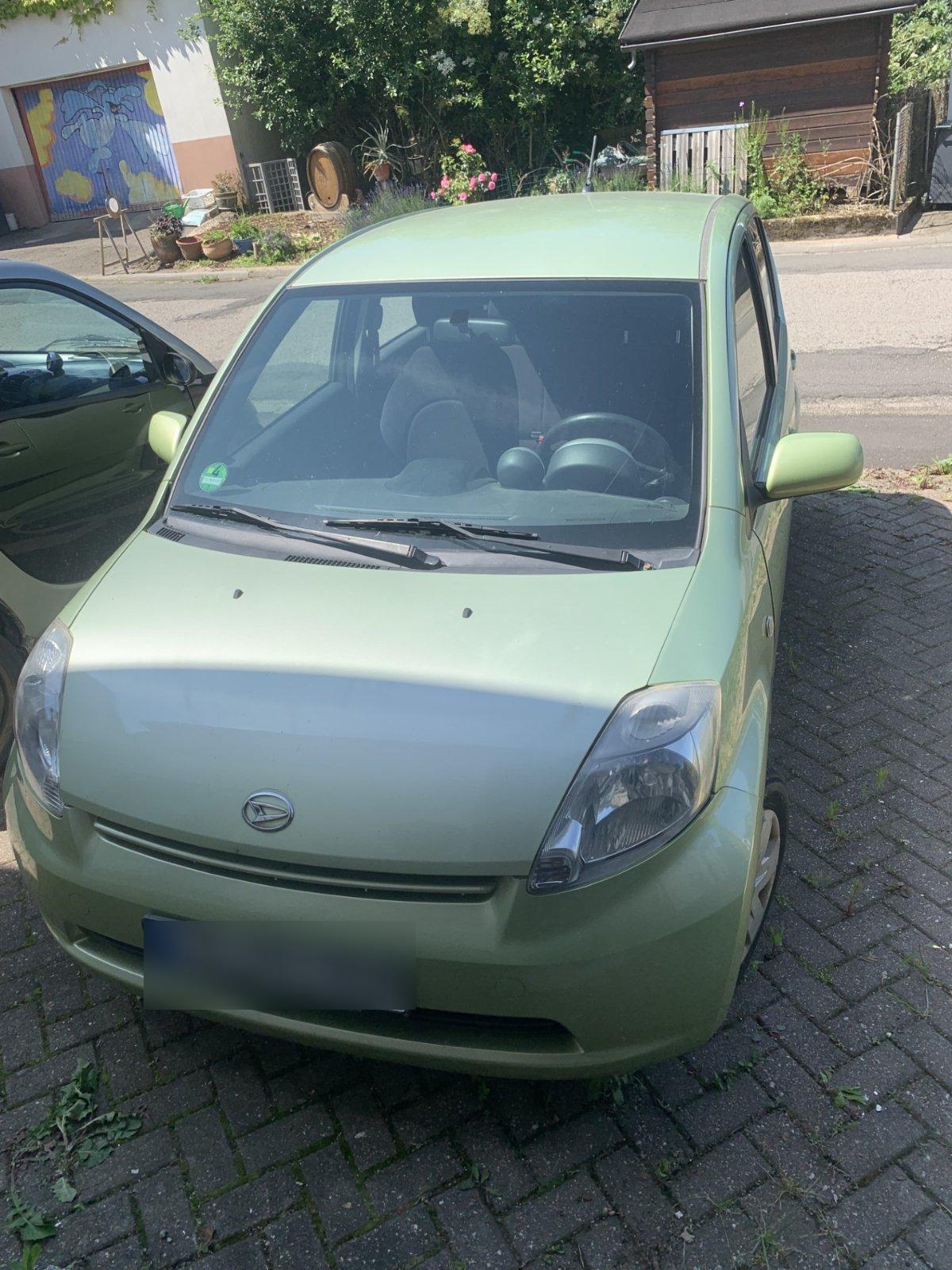 Abbildung des Autos Daihatsu Sirion Grün