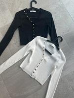Zara Oberteil Cropped Shirt Rippenstrick Bielefeld - Bielefeld (Innenstadt) Vorschau