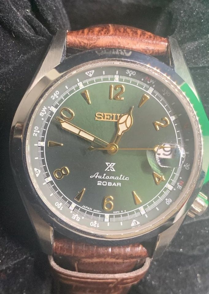 Seiko SPB121 J1 Alpinist Full Set - wie neu in Bruchmühlbach-Miesau