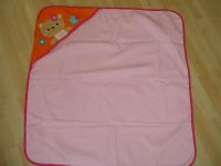 Baby Kapuzenbadetuch ca.75x75 rosa/orange Topomini Frottee BW Top Bayern - Kaufbeuren Vorschau