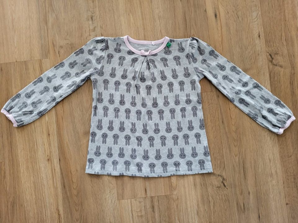 Fred's World Langarm-Shirt, grau/rosa, Hasen 128 in Steinhagen