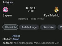 Real madrid vs Bayern Tickets Hamburg-Nord - Hamburg Eppendorf Vorschau