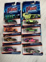 Hot Wheels Neon Speeders Mitsubishi Nissan Ford komplett Set Brandenburg - Altlandsberg Vorschau