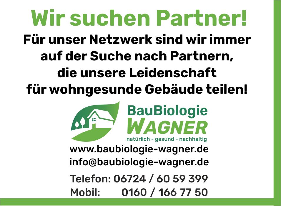 Wir suchen Partner für unser baubiologisches Netzwerk! in Münster-Sarmsheim