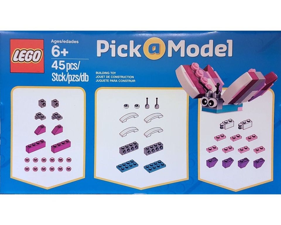 LEGO Pick a Model Set 3850010 Schmetterling  mit Anleitung  o.OVP in Windehausen