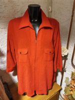 Bluse Jacke  rot 3/4 Arm Crepp Canda 50 Nordrhein-Westfalen - Lüdenscheid Vorschau