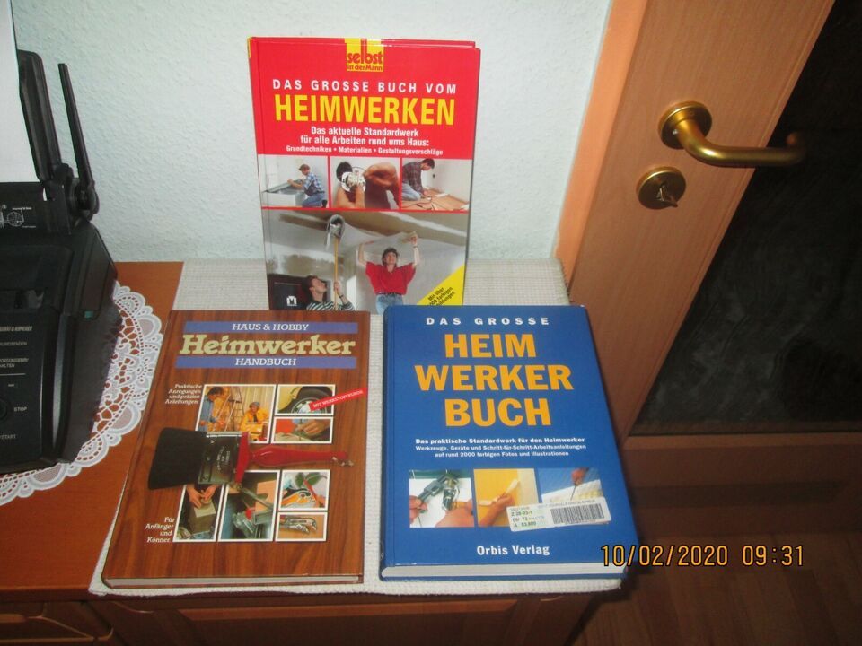 3 X HEIMWERKER  BUCH / HANDBUCH in Nürnberg (Mittelfr)