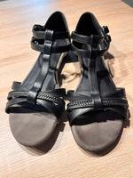 Sandalen Damen schwarz Graceland Größe 40 Nordrhein-Westfalen - Bergheim Vorschau
