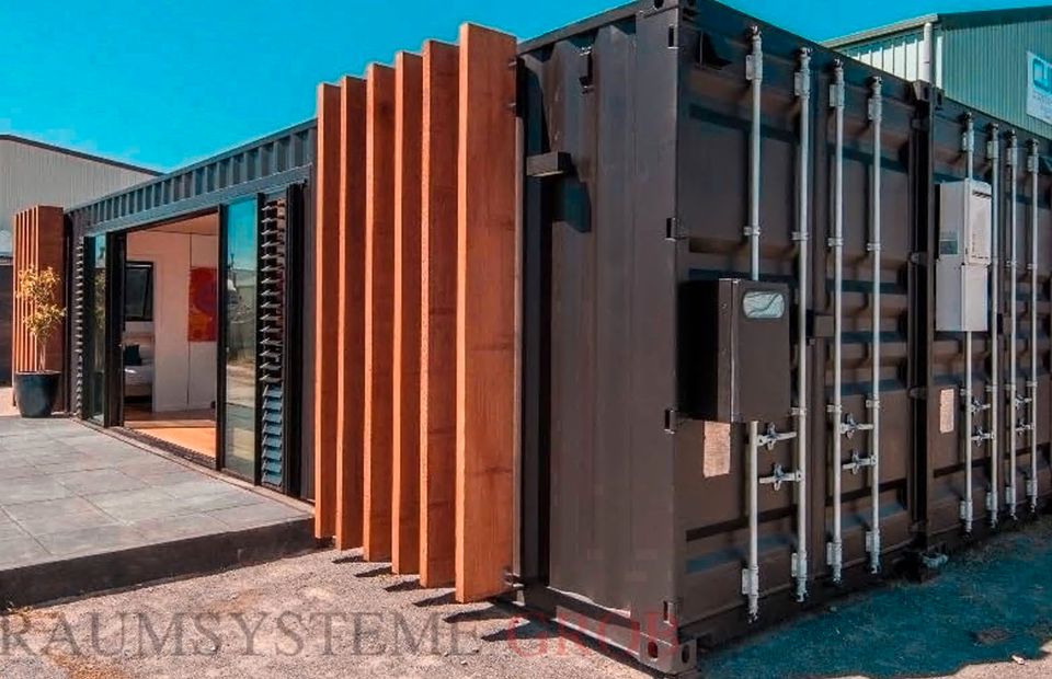 Wohncontainer Made in Germany zu verkaufen - Deutsche Herstellung - Hochwertige Containerwohnungen - Premium-Containerlösungen - Design-Wohnmodule - Lichtdurchflutete Wohnbereiche Nachhaltiges Wohnen in Hamburg