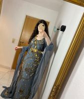 Kurdisches Kleid fistan Kaftan grau Gold Nordrhein-Westfalen - Herford Vorschau