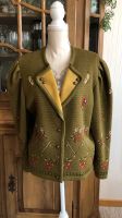 Vintage Strickjacke Jacke Strick Moschen Schurwolle Schmetterling Nordrhein-Westfalen - Hilden Vorschau