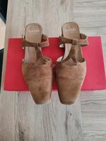 Esprit Pantoletten Highheels Schuhe braun in 37 Berlin - Steglitz Vorschau