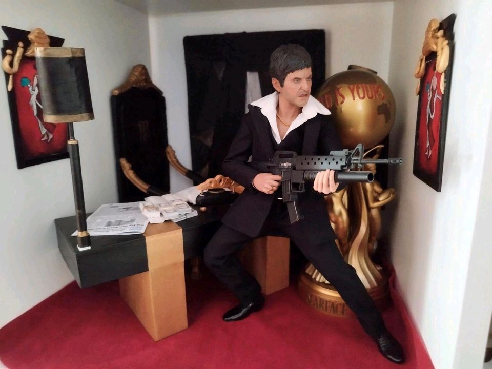 Enterbay Scarface 1/6 Custom Scene Tony Montana in Herford