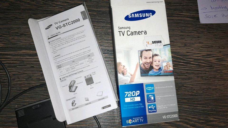 Samsung TV camera STC 2000 mit Schutzfolie in Bönen