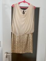 Kleid ( Elegant )  beige mit hübschen Details Nordrhein-Westfalen - Mettmann Vorschau