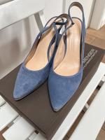 Blaue Slingpumps, Gr. 5 1/2 (UK) Eimsbüttel - Hamburg Harvestehude Vorschau