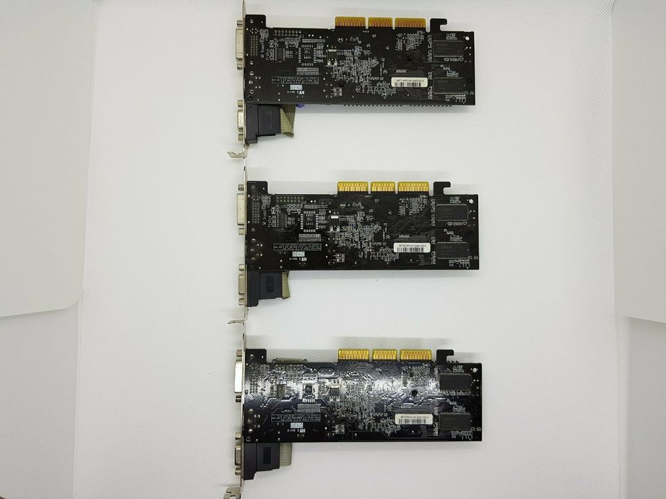 3 x AOpen NVIDIA GEFORCE4 MX4000-DV128 / 128 MB Grafikkarten in Dortmund