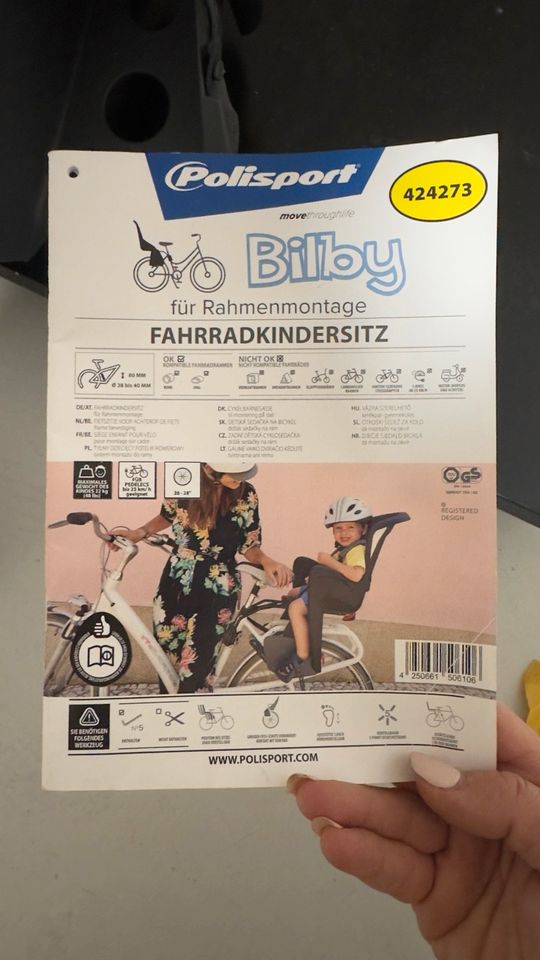 Fahrrad Kindersitz Neu in Nürnberg (Mittelfr)