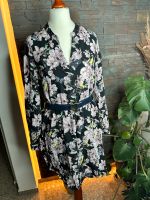 H&M Lange Bluse Blusenkleid Kleid Blumen S/36 Shirt Hessen - Liederbach Vorschau