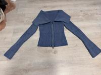 Strickjacke offshoulder blau Baden-Württemberg - Weinstadt Vorschau