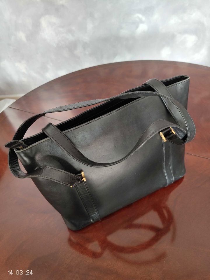 MCM Ledertasche Schwarz in Moers