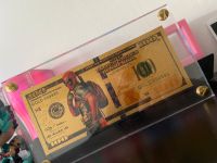 Deadpool  100 Doller Geldschein (Goldfarbig) Nordrhein-Westfalen - Reichshof Vorschau